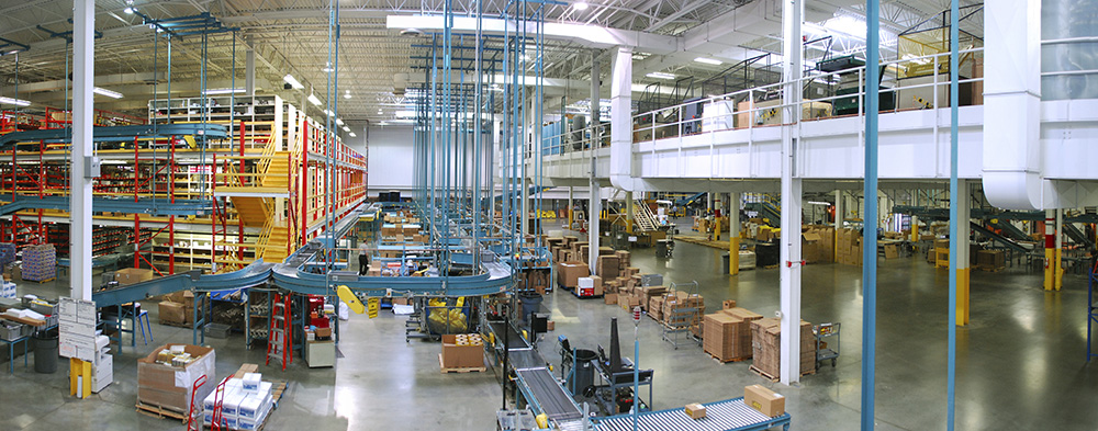 Warehouse panorama